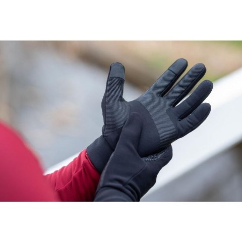 Rogelli rękawiczki ESSENTIAL THERMAL czarne XL Rogelli