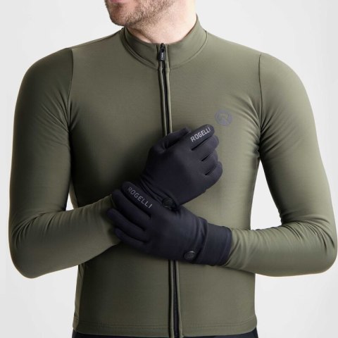 Rogelli rękawiczki ESSENTIAL THERMAL czarne XL Rogelli