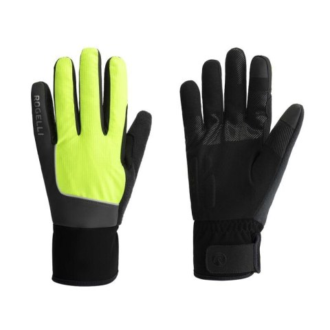 Rogelli rękawiczki zimowe ESSENTIAL HIVIS fluo M Rogelli