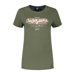 Rogelli t-shirt damski GRAPHIC zielony L Rogelli