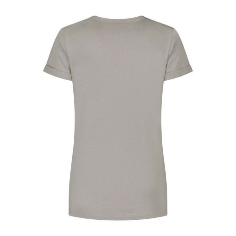 Rogelli t-shirt damski LOGO beżowy 2XL Rogelli