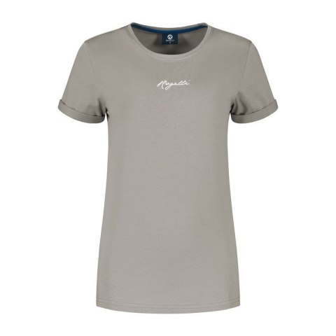 Rogelli t-shirt damski LOGO beżowy L Rogelli