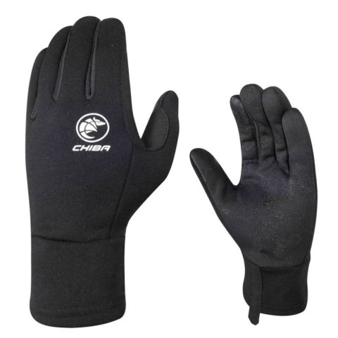 CHIBA Rękawiczki POLARFLEECE czarne XXL CHIBA