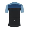 Rogelli koszulka CORE BLOCK niebiesko-czarna 2XL Rogelli