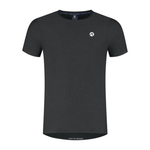 Rogelli koszulka do biegania ESSENTIAL czarna 2XL Rogelli