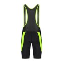 Rogelli spodenki na szelkach CORE czar-fluor 3XL Rogelli