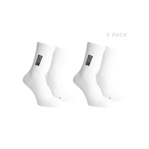 Rogelli skar. do biegania 2pack DISTANCE białe 43 Rogelli