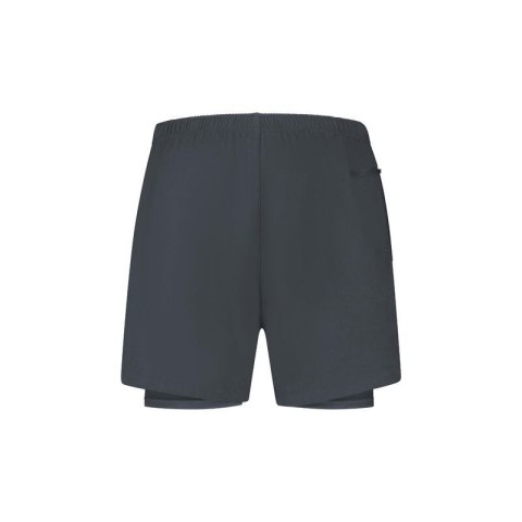 Rogelli spodenki męskie 2w1 ESSENTIAL szare 2XL Rogelli