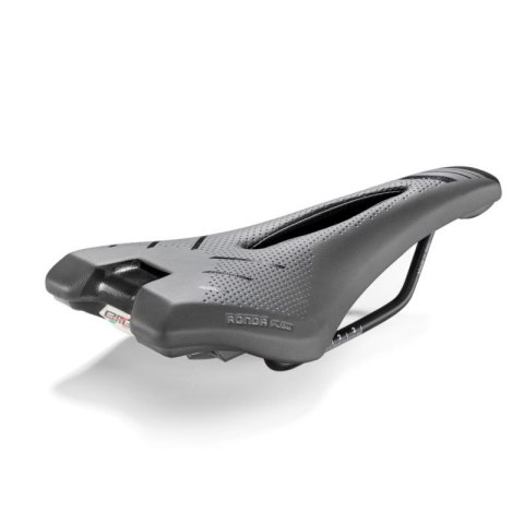 Siodełko RONDA FLOW czarne stal Selle Monte Grappa