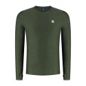 Rogelli T-shirt LM ESSENTIAL zielony 2XL Rogelli