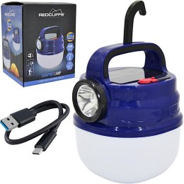 LATARKA LAMPA CAMPING ŁADOWANIE USB I SOLAR REDCLIFFS Redcliffs