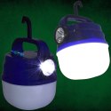 LATARKA LAMPA CAMPING ŁADOWANIE USB I SOLAR REDCLIFFS Redcliffs