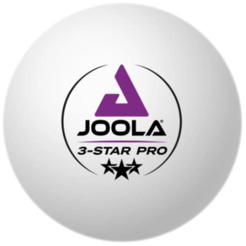 PIŁECZKI DO TENISA STOŁOWEGO JOOLA PRO 3 STAR 24SZT BIAŁE Joola