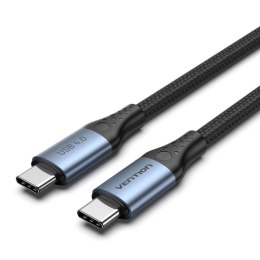Kabel USB-C do USB-C Vention USB 4.0 5A 40Gbps w oplocie 1m Vention