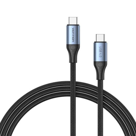 Kabel USB-C do USB-C Vention USB 4.0 5A 40Gbps w oplocie 1m Vention