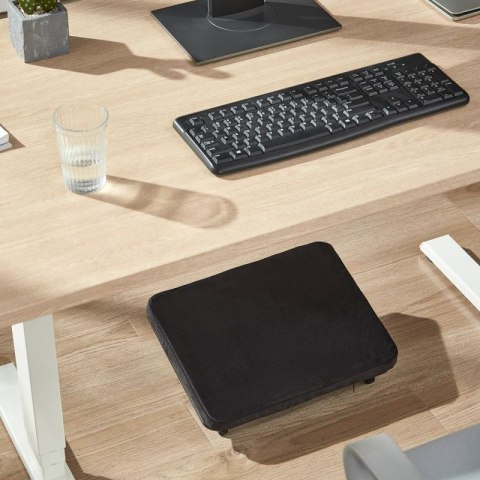 MACLEAN PODNÓŻEK ERGONOMICZNY PŁYNNIE REGULOWANY KĄT NACHYLENIA Z PODUSZKĄ MC-460 Maclean