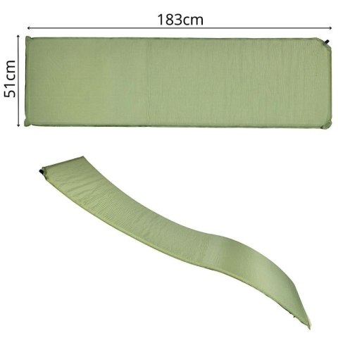 MATA SAMOPOMPUJĄCA TURYSTYCZNA MATERAC 183x51x2,5CM REDCLIFFS Redcliffs