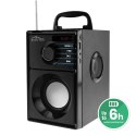 MEDIA-TECH GŁOŚNIK BEZPRZEWODOWY BOOMBOX SILVER 15W MRS MT3179 Media-Tech