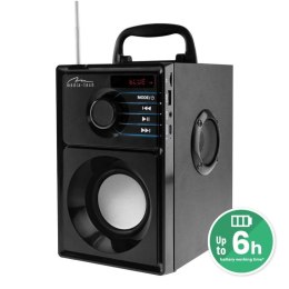 MEDIA-TECH GŁOŚNIK BEZPRZEWODOWY BOOMBOX SILVER 15W MRS MT3179 Media-Tech