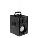 MEDIA-TECH GŁOŚNIK BEZPRZEWODOWY BOOMBOX SILVER 15W MRS MT3179 Media-Tech