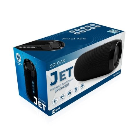 SQUEAK GŁOŚNIK JET BLUETOOTH 5.3, 14W, RADIO FM, MICROSD, AUX, USB, USB-C SQ1008 SQUEAK