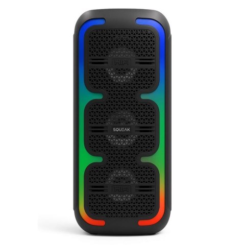 SQUEAK GŁOŚNIK KARAOKE BEATONE BLUETOOTH 5.3, 45W RADIO FM, MICROSD, AUX, USB, USB-C SQ1009 SQUEAK