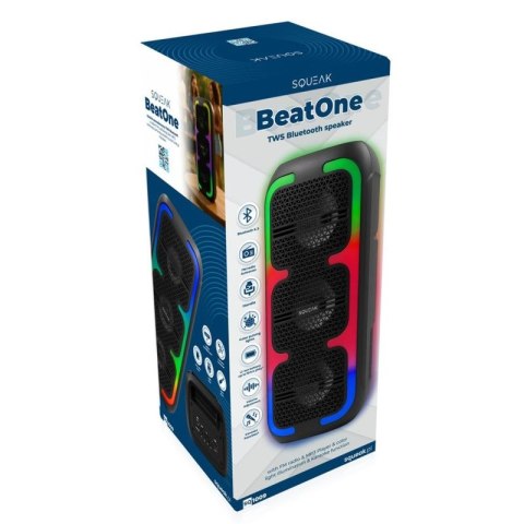 SQUEAK GŁOŚNIK KARAOKE BEATONE BLUETOOTH 5.3, 45W RADIO FM, MICROSD, AUX, USB, USB-C SQ1009 SQUEAK