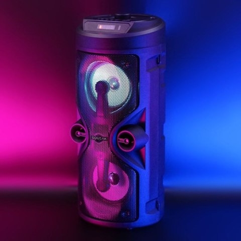 SQUEAK GŁOŚNIK KARAOKE HARMONY BLUETOOTH 5.0, RADIO FM, MICROSD, AUX, USB SQ1004 SQUEAK