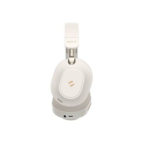 Słuchawki bezprzew. bluetooth Havit H668BT beżowy Havit