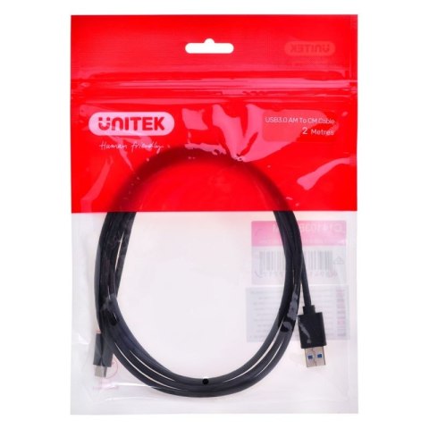 UNITEK KABEL USB 3.1 TYP-A - TYP-C M/M 2M Unitek