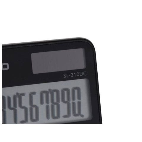 CASIO KALKULATOR KIESZONKOWY SL-310UC-BK CZARNY, 10 CYFROWY WYŚWIETLACZ CASIO