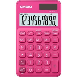 CASIO KALKULATOR KIESZONKOWY SL-310UC-RD CZERWONY, 10 CYFROWY WYŚWIETLACZ CASIO