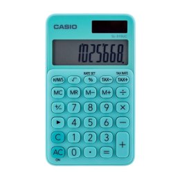 CASIO Kalkulator kieszonkowy SL-310UC-GN BOX, 10-cyfrowy, 70x118mm, kartonik, zielony CASIO