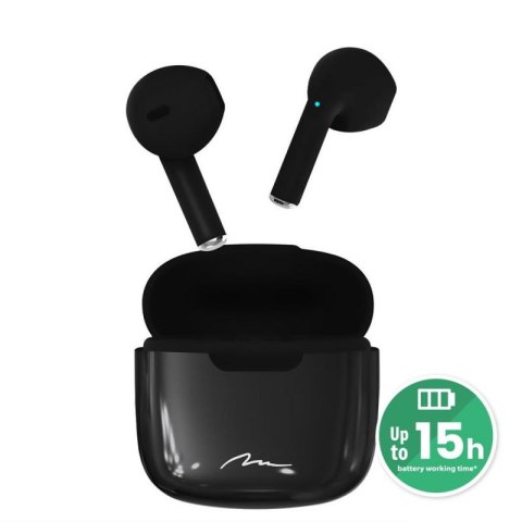 Słuchawki Media tech MT3589K (douszne; Bluetooth; z wbudowanym mikrofonem; kolor czarny Media-Tech
