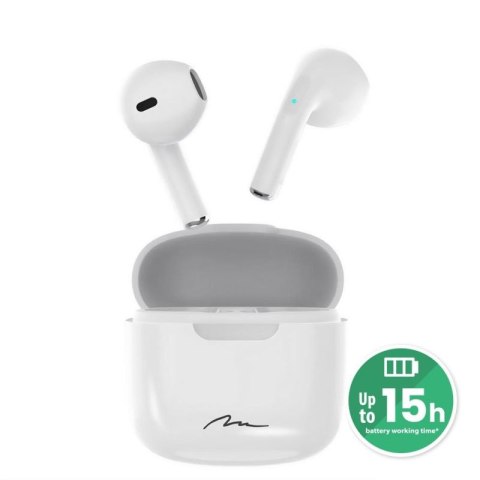 Słuchawki Media tech MT3589W (douszne; Bluetooth; z wbudowanym mikrofonem; kolor czarny Media-Tech