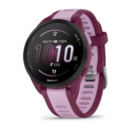 Zegarek sportowy Garmin Forerunner 165 Music AMOLED 43mm Berry Lilac Garmin