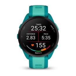 Zegarek sportowy Garmin Forerunner 165 Music AMOLED 43mm Turquoise Aqua Garmin