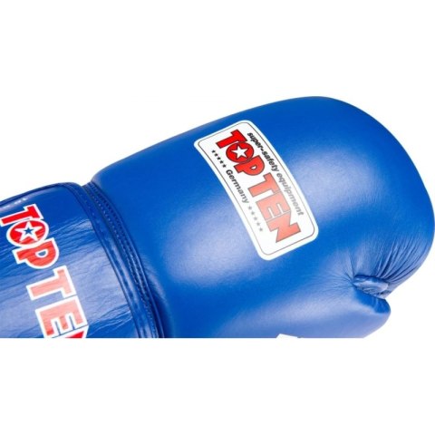 Rękawice bokserskie skórzane RTT-COMPETITION 10oz (WORLD BOXING APPROVED) TOP TEN