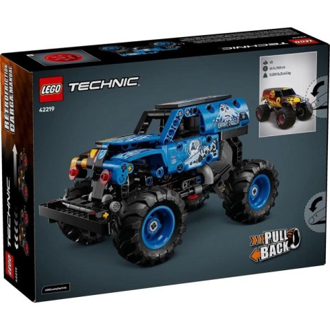 LEGO Technic 42219 Monster Jam Grave Digger Fire and Ice Lego