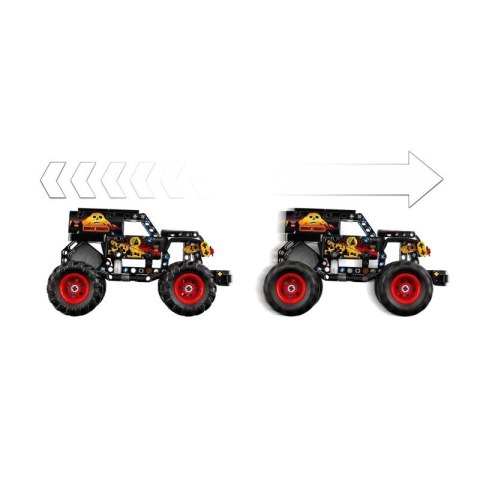 LEGO Technic 42219 Monster Jam Grave Digger Fire and Ice Lego