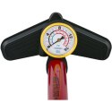 POMPKA WARSZTATOWO ROWEROWA DUNLOP 230 PSI (16Bar) Z MANOMETREM CZERWONY Dunlop