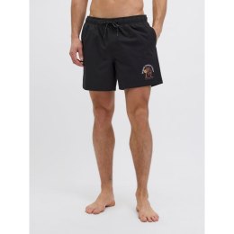 Jack&Jones szorty kąpielowe JPSTMAUI STAR SWIMSHORTS STYD SS25 12287670 BLACK Jack&Jones