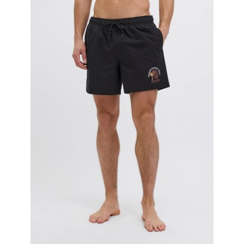 Jack&Jones szorty kąpielowe JPSTMAUI STAR SWIMSHORTS STYD SS25 12287670 BLACK Jack&Jones