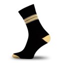 Skarpety KH Toruń - Gold Black WD