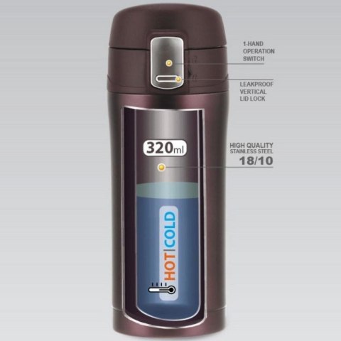 KUBEK TERMICZNY COLLECTION 320 ML MAESTRO BROWN MAESTRO