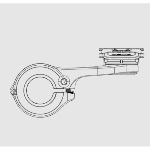Quad Lock Out Front PRO Uchwyt na kierownicę rowerową Quad Lock