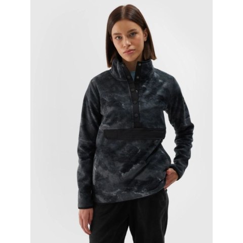 Polar ze stójką oversize damski 4F 4FWAW24TFLEF298-90A 4f