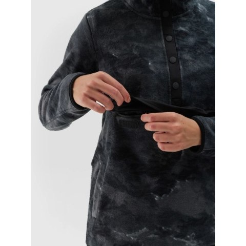 Polar ze stójką oversize damski 4F 4FWAW24TFLEF298-90A 4f