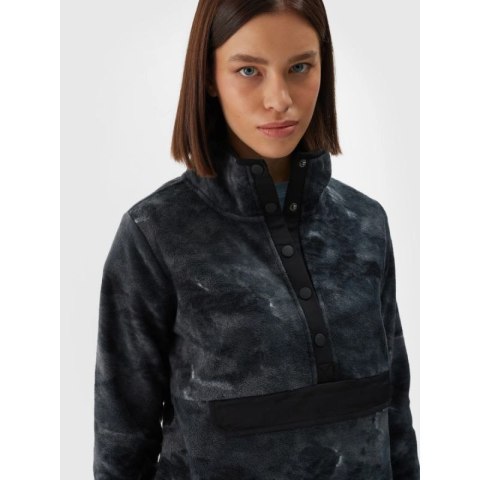 Polar ze stójką oversize damski 4F 4FWAW24TFLEF298-90A 4f