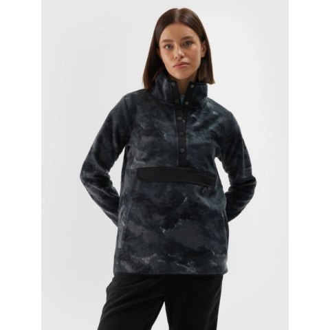 Polar ze stójką oversize damski 4F 4FWAW24TFLEF298-90A 4f